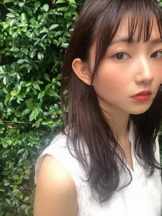 セミロング カラー REM 阿佐ヶ谷所属・REM【阿佐ヶ谷】 MEGUのヘアスタイル