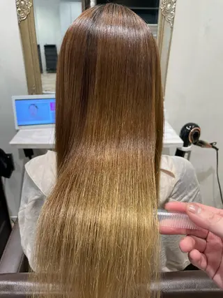 ロング 縮毛矯正特化✨ newi　大西将弘のヘアスタイル