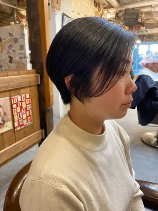 ショート sea's所属・ヒラカホ/矢場町/ ブリーチ/似合わせのヘアスタイル