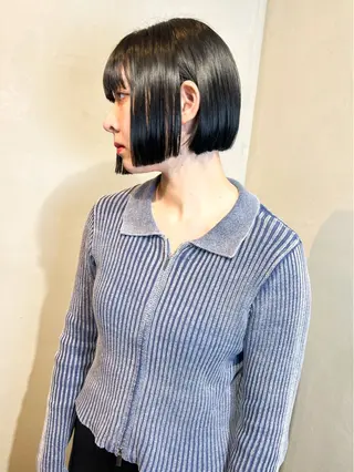 ショート Aya/四条烏丸/ インナーカラーのヘアスタイル