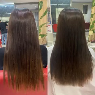 ロング hair make huit8所属・ハイライト&ブリーチ 💇🏼‍♀MAHOのヘアスタイル