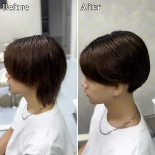 ショート パーマ メンズ 🔮メンズ縮毛矯正 毛流れパーマ💎竹永のヘアスタイル