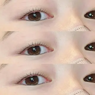 セミロング カラー ヘアアレンジ マツエク・マツパ ブレス　セルバテラス泉店所属・🍓Rei naのマツエク・マツパデザイン