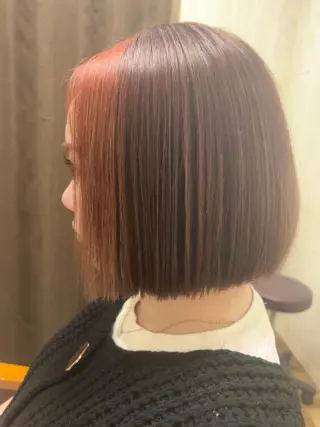 ショート カラー 竹内滉太 当日予約⭕️のヘアスタイル