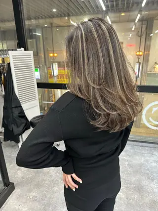 セミロング HAIR SMILE COEURのヘアスタイル