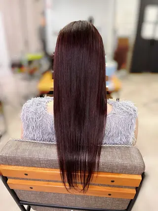ロング カラー 💖暖色系カラー💖 🦋HARU 🦋のヘアスタイル