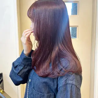 ミディアム カラー 縮毛矯正/カラー ✨️Mariamuのヘアスタイル