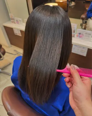 ロング カラー 西村 亜弥のヘアスタイル