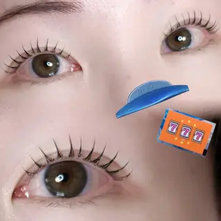 マツエク・マツパ atelier7.所属・atelier7. harukaのマツエク・マツパデザイン