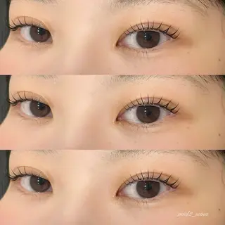 マツエク・マツパ ミエル仙台店所属・miel_ seinaのマツエク・マツパデザイン