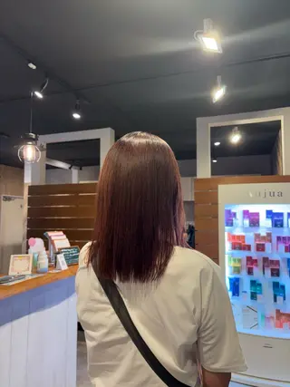 ミディアム カラー RIGOLETTO久喜店所属・✨ワンカラー✨ /rinaのヘアスタイル