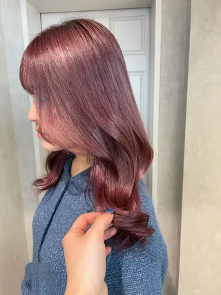 ロング カラー ナチュラル透明感🌱 小山美樹子のヘアスタイル