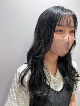 ロング カラー dogstar小林諒 レイヤー/パーマのヘアスタイル