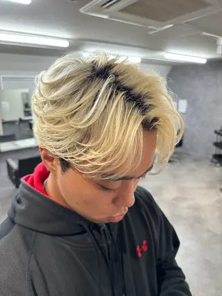 パーマ メンズ 立川韓国ヘア🇰🇷 ダウンパーマ安井鴻輝のヘアスタイル