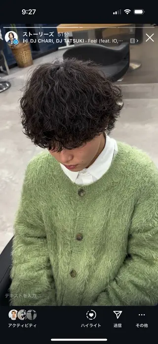 パーマ メンズ 🔥メンズカット＋ パーマの達人🔥のヘアスタイル