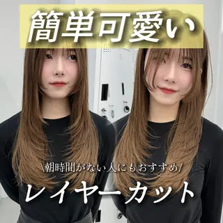 ロング 似合わせカットが 得意な美容師のヘアスタイル