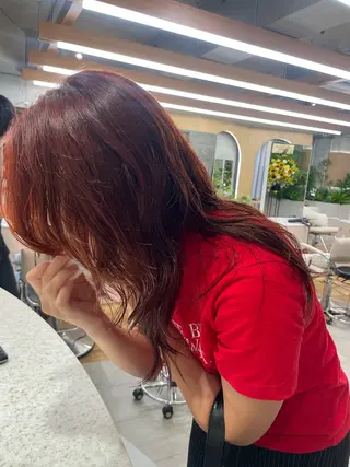 セミロング カラー Toiro 横浜所属・🎀レイヤー/パーマ カラー/ai🎀のヘアスタイル