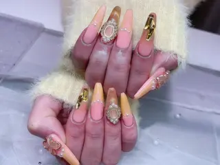 ネイル 長さだし専門店 M2 rikaのネイルデザイン