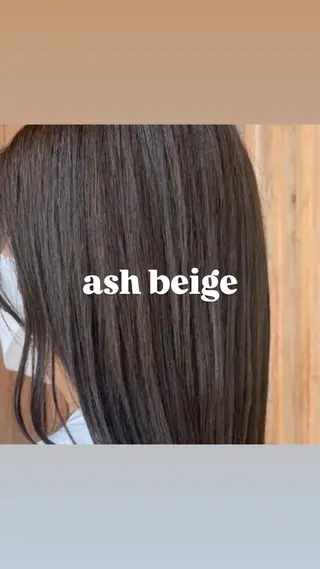 ロング カラー ちほ /ボブスタイルのヘアスタイル