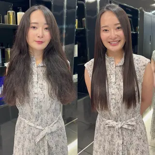 ロング 美髪に人生を賭けた 白髪と癖毛特化美容師のヘアスタイル