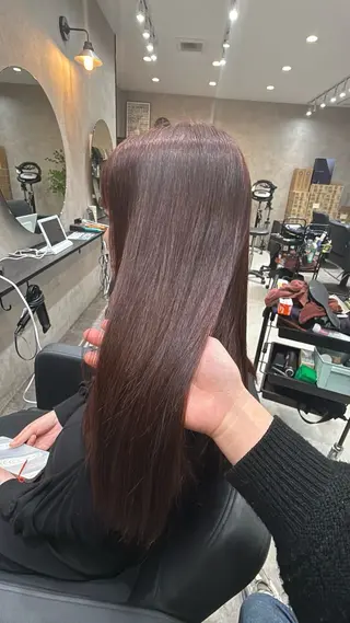 ロング 森本峻介 ボブ/透明感カラーのヘアスタイル