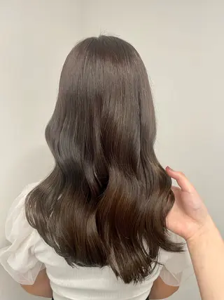 セミロング うる艶トレンドヘア 🕊️上野BABYのヘアスタイル