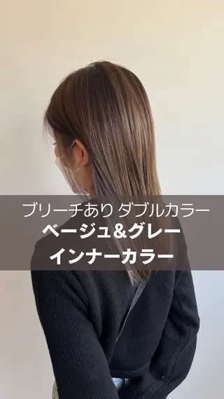 カラー toca...所属・KANOKA (toca...)のヘアスタイル