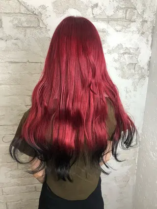 ロング カラー ️❤️透明感カラー Yūka❤️のヘアスタイル