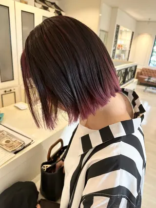 ショート カラー Rian長久手店所属・6月26日(木)🫧 限定！！ちうらゆうなのヘアスタイル