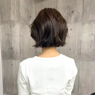 ショート カラー 錦 茉李 @lm.mari03のヘアスタイル