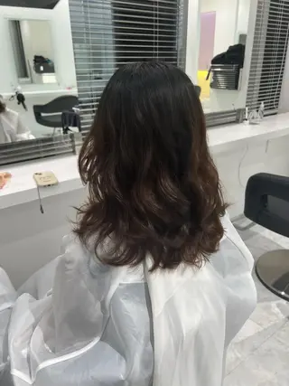 セミロング パーマ ✨池袋で1番キレイな ボブ✂️ケンボーのヘアスタイル