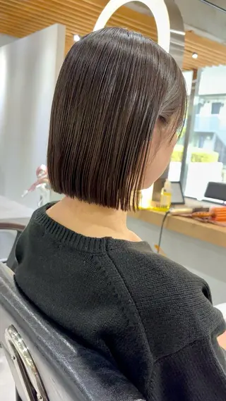 ショート カラー ボブヘアカット Rikapi❤️のヘアスタイル