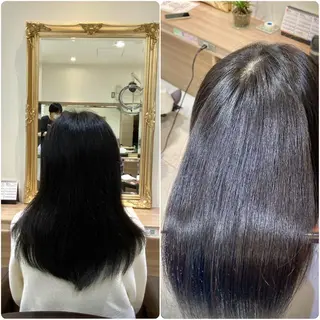 セミロング ✨美髪／縮毛矯正 講師 ／塚田健✨のヘアスタイル