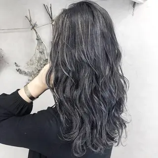 ロング カラー TATSUYA アートディレクターのヘアスタイル