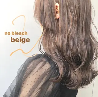 セミロング カラー YU-KA ✂︎ROSSOのヘアスタイル