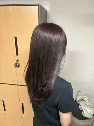 セミロング tokute 中野真咲🐺のヘアスタイル