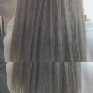 ロング カラー パーマ ヘアアレンジ 推し活専用 【派手髪】飯野ゆかりのヘアスタイル