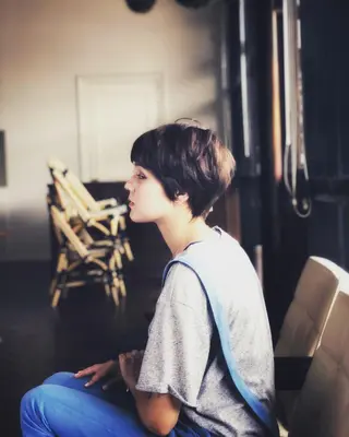 ショート 城間 翔太のヘアスタイル