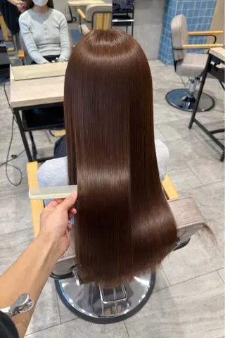 ロング カラー 茂木 一郎のヘアスタイル