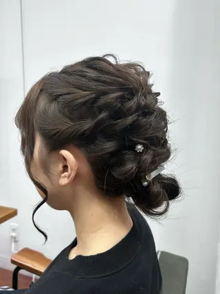 ロング 永澤 一輝のヘアスタイル