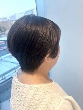 ショート 堀 ゆきみのヘアスタイル