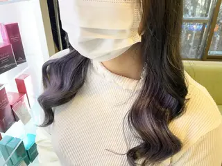 ロング カラー ✰︎Rad✩.*˚‪ カノンのヘアスタイル