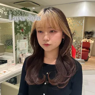 ロング 中韓𝐌𝐈𝐗🩶 𝐘𝐔𝐊𝐀のヘアスタイル