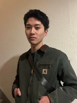 メンズ siki 大阪福島 エンドウハルのヘアスタイル