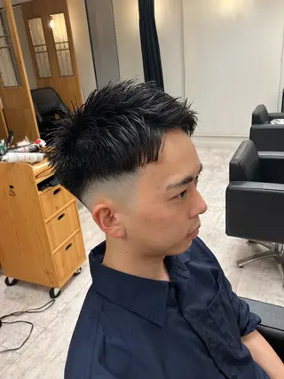 メンズ メンズ特化/パーマ/ フェードWATARUのヘアスタイル