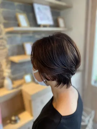 ショート Yoshiつね 御幸ヶ原店所属・小林 佑香のヘアスタイル