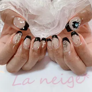 ネイル La neige* yuki 🥯🍑のネイルデザイン