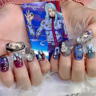 ネイル シェアサロンLei.g(レイジー)所属・3Dアートネイル💗 都築レナのネイルデザイン