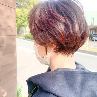 ショート 梅津 桜子のヘアスタイル