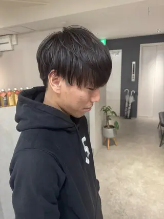 メンズ レイヤー/ハイトーン ヒガシサヨのヘアスタイル